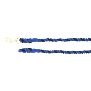 Ramal de algodón retorcido Azúl / negro