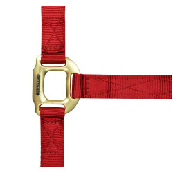 Cabezada Equi-Theme "Nylon" Roja Rojo