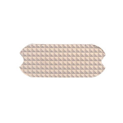 Suelas blancas para estribos con tacos