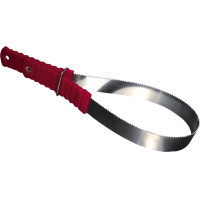 Cuchillo de acero inoxidable para esquilar, hoja lisa/dentada