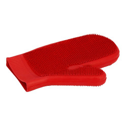 Guante almohaza de doble cara Roja Rojo
