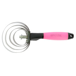 Almohaza metálica redonda Hippo-Tonic Gel Neón fucsia Rosa