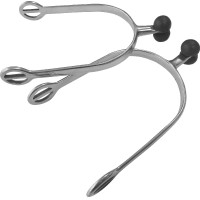 Espuelas Feeling de acero inoxidable con ruleta de plástico