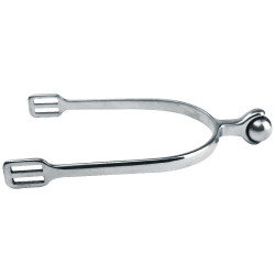 Espuelas Feeling de acero inoxidable con bola