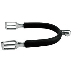 Espuelas Feeling Polo de acero inoxidable chapadas de goma