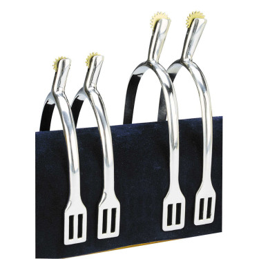 Espuelas Feeling de acero inoxidable con ruleta