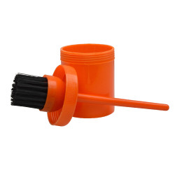 Brocha para Casco con tarro Naranja