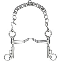 Bocado Feeling de polo de acero inoxidable satén