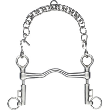 Bocado Feeling de polo de acero inoxidable satén