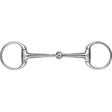 Filete de oliva Feeling de acero inoxidable satén para cabezada de 4 riendas