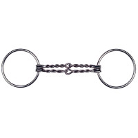 Filete 2 anillas Feeling doble embocadura retorcida