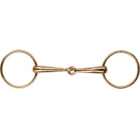 Filete de 2 anillas Feeling cyprium con embocadura llena y fina