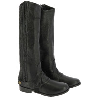 Polainas Eric Thomas de cuero Negro