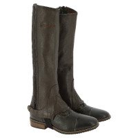 Polainas Eric Thomas de cuero Negro