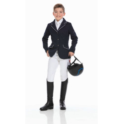 Chaqueta de concurso Equi-Theme Soft Classic Azul marino