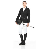 Chaqueta de concurso Equi-Theme Soft Classic Negro