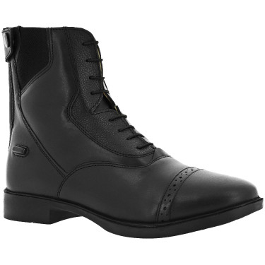 Botines Equi-Theme Confort extrême con cordones Negro