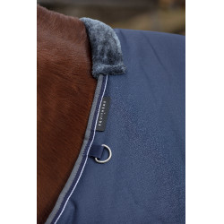 Manta Equi-Theme Tyrex 600 D 150g Azúl marino / gris