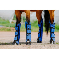 Protectores de transporte Equi-Theme Tyrex 1200 D Azúl / negro