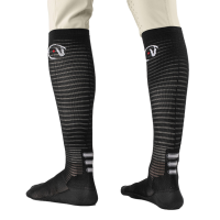 Calcetines de equitación Ego7 Air Sock Negro