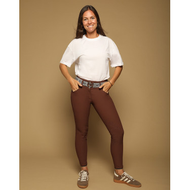 Pantalón GEM Cooper mujer Chocolate Marr&amp;amp;amp;oacute;n