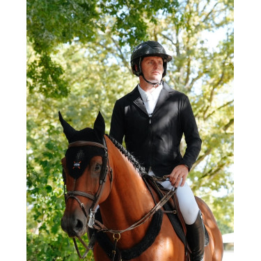 Chaqueta de concurso GEM para hombre Negro Chaqueta de concurso GEM para hombre Negro