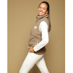 Chaleco On GEM sin mangas para mujer Castaña Marr&amp;amp;amp;oacute;n