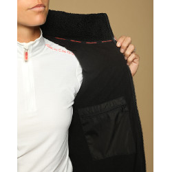 Chaleco On GEM sin mangas para mujer Negro