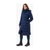 Abrigo largo acolchado Horseware Verve para mujer Marino Azul marino