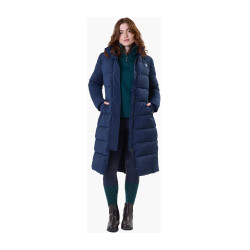 Abrigo largo acolchado Horseware Verve para mujer Marino Azul marino