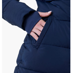 Abrigo largo acolchado Horseware Verve para mujer Marino Azul marino