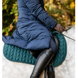 Abrigo largo acolchado Horseware Verve para mujer Marino Azul marino