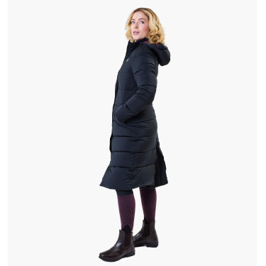 Abrigo largo acolchado Horseware Verve para mujer Negro