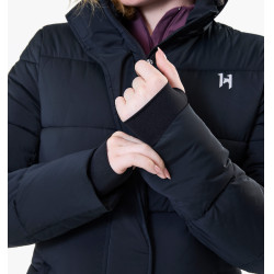 Abrigo largo acolchado Horseware Verve para mujer Negro
