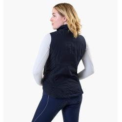 Chaleco sin mangas Horseware Newmarket para mujer Marino Azul marino