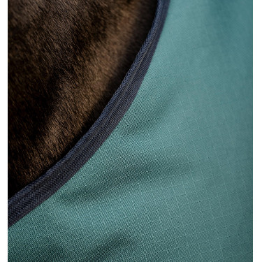Manta Horseware Amigo Ripstop 900D Turnout 100g Verde dinastía / marino / plata Manta Horseware Amigo Ripstop 900D Turnout 100g Verde dinastía / marino / plata