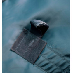 Manta Horseware Amigo Ripstop 900D Poney Turnout 100g Verde dinastía / marino / plata