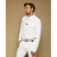 Polo de concurso GEM Hombre Blanco