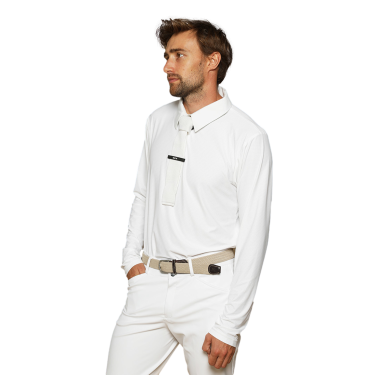 Polo de concurso GEM Hombre Blanco