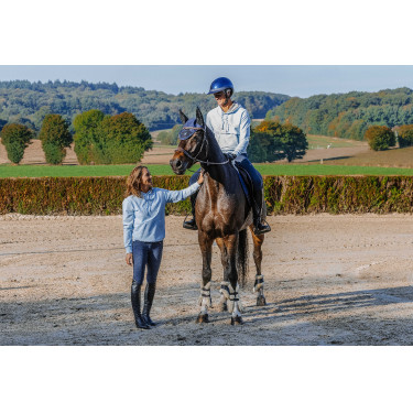 Sudadera unisex EQUITHÈME – Axel Azúl / cielo
