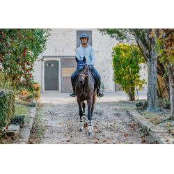 Sudadera unisex EQUITHÈME – Axel Azúl / cielo