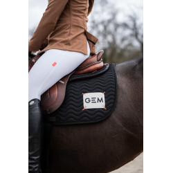 Mantilla GEM Touc Touc de salto de obstáculos Negro / crudo