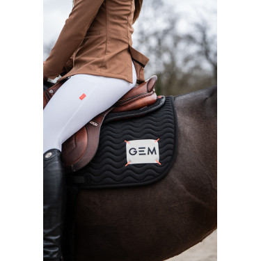 Mantilla GEM Touc Touc de salto de obstáculos Negro / crudo