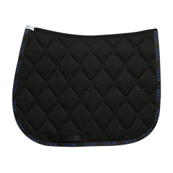 Alfombra GEM Love Negro / azúl rey