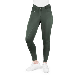 Pantalón de equitación EQUITHÈME – Carly Caqui Kaki Pantalón de equitación EQUITHÈME – Carly Caqui Kaki