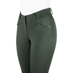 Pantalón de equitación EQUITHÈME – Carly Caqui Kaki Pantalón de equitación EQUITHÈME – Carly Caqui Kaki