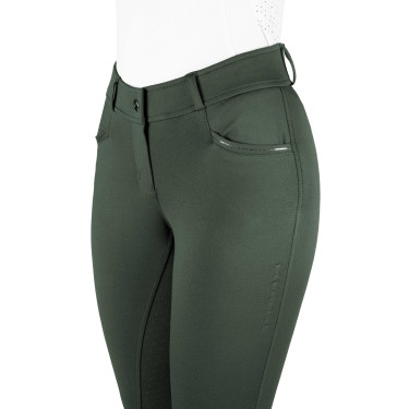 Pantalón de equitación EQUITHÈME – Carly Caqui Kaki Pantalón de equitación EQUITHÈME – Carly Caqui Kaki