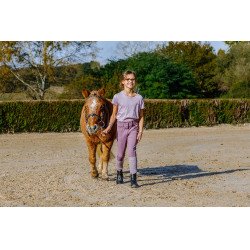 Legging Infantil Carly – EQUITHÈME Llilas Violeta
