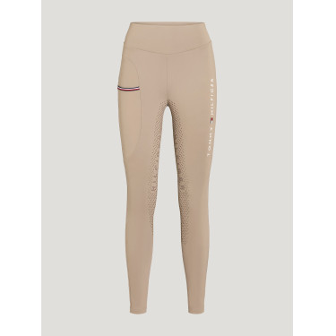 Legging Tommy Hilfiger Equestrian Elmira mujer full grip Beige