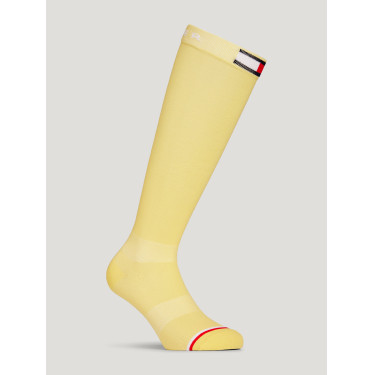 Calcetines Tommy Hilfiger Equestrian Newburgh Limón ella Amarillo